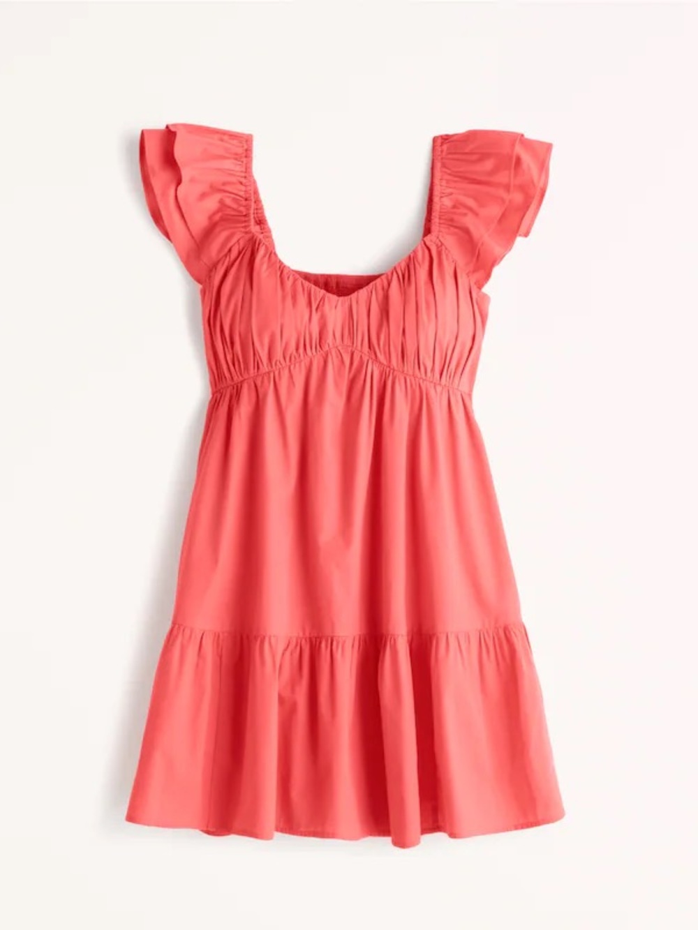 Abercrombie & Fitch Ruffle Sleeve Sundress